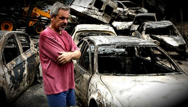 Gori u Grčkoj: "Požar nas je pogodio kao bacač plamena"