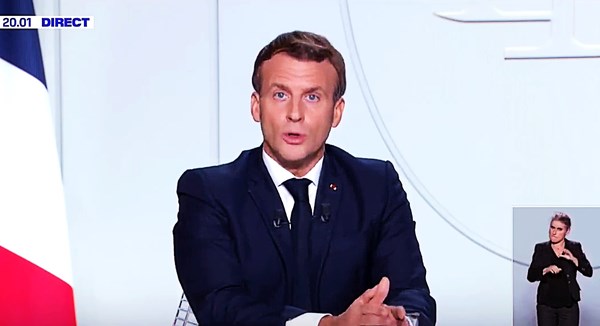 VIDEO Macron proglasio lockdown, kreće od petka