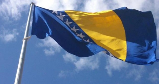 Image result for bosna i hercegovina zastava