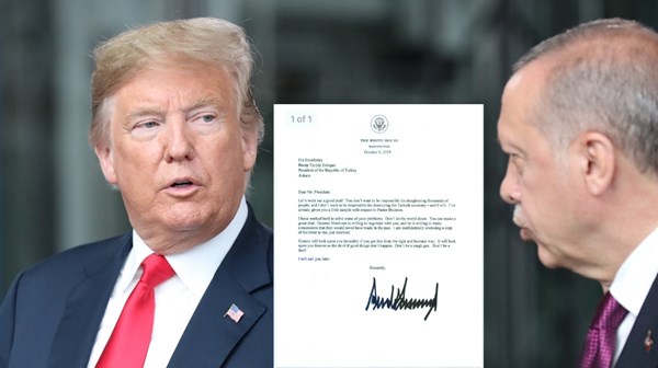 Trump poslao Erdoganu djetinjasto pismo, ovaj ga bacio u smeće?