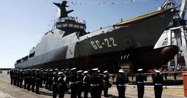Venezuelanski ratni brod napao njemački kruzer pa se potopio