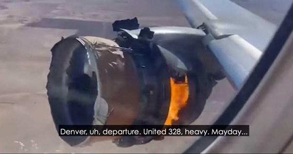 Dijelovi Boeinga 777 otpadali iznad Denvera, objavljene snimke motora koji gori