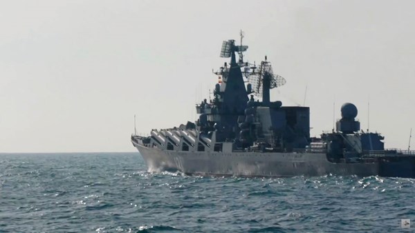 Potonula Moskva, ponos ruske mornarice