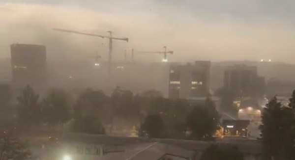 Oluja stigla u Srbiju, pogledajte snimke