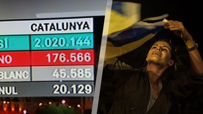 Prvi rezultati: 90% Katalonaca za neovisnost