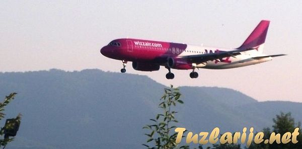 Tuzlarije - Wizzair